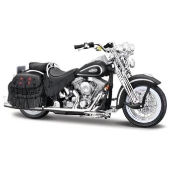 Maisto - HD - Motorkerékpár - 1999 FLSTS Heritage Softail Springer, buborékcsomagolás, 1:18 kép
