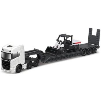 Maisto - Mini munkagépek, nagy traktorkészlet, Scania 770S Toolcat 5600 + kanállal kép