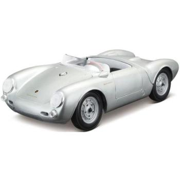 Maisto - PORSCHE 550 A SPYDER, ezüst, 1:18 kép