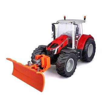 Maisto RC - Massey Ferguson traktor hóddal és lámpákkal, 2,4 GHz kép