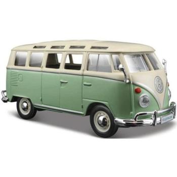 Maisto - Volkswagen Van Samba, zöld/krém, 1:25 kép