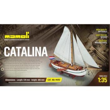 MAMOLI Catalina 1876 1:35 készlet kép