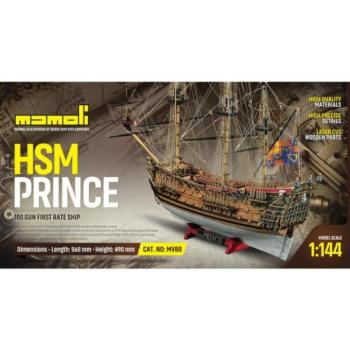 MAMOLI HMS Prince 1670 1: 144 készlet kép