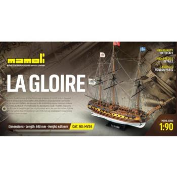 MAMOLI La Gloire 1778 1:90 készlet kép