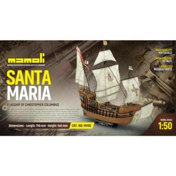 MAMOLI Santa Maria 1492 1:50 kit kép