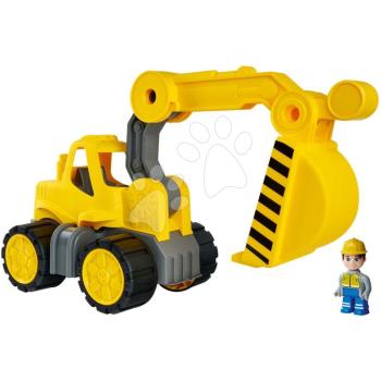 Markoló Power Worker Digger + Figurine BIG munkagép 67 cm gumikerekekkel 2 évtől kép