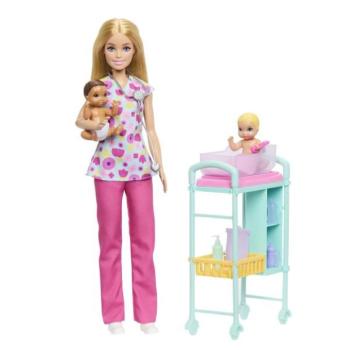 Mattel Barbie játékkészlet foglalkozások - gyermekorvos kép