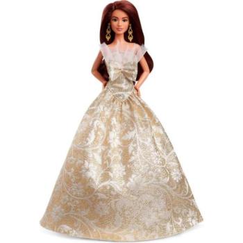 Mattel Barbie Karácsonyi baba barna hajú kép