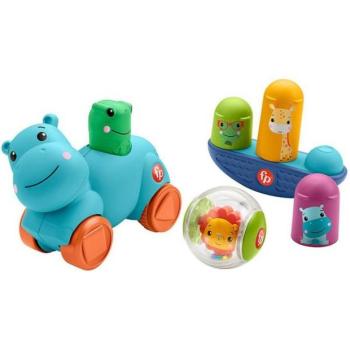 Mattel Fisher Price Hello skillek 9m + játékkészlet HFJ94 kép