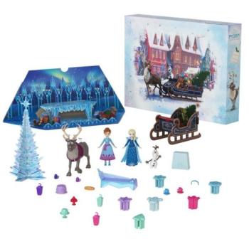 Mattel Frozen Adventi Naptár kicsi babákkal 2024 kép