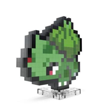 Mattel MEGA Pokémon Bulbasaur - Pixel Art Retro 15 cm, 374 darabos kép