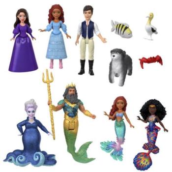 Mattel Tlm kis babák és barátok készlete szárazföldről és tengerről