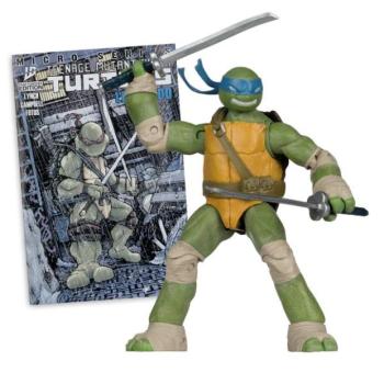 McFarlane figura képregénnyel Teenage Mutant Ninja Turtles Leonardo 5in Action kép