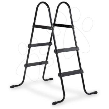 Medence létra pool ladder Exit Toys 60-90 cm magas kerethez fémváz csúszásmentes fekete kép