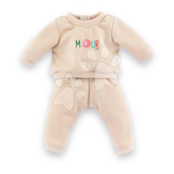 Melegítő szett játékbabára Beige Tracksuit Mon Grand Poupon Corolle 36 babának 24 hó-tól kép