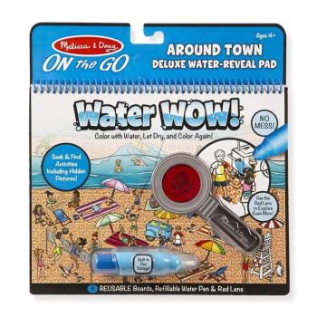 Melissa & Doug: Water Wow! Deluxe rajzolás vízzel - A város körül
