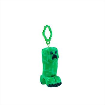 Minecraft plüss kulcstartó 13 cm-es - creeper kép