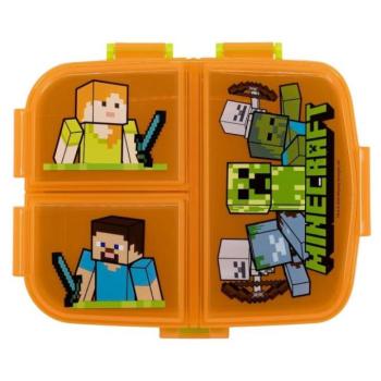 Minecraft Uzsonnás doboz rekeszekkel 550 ml kép
