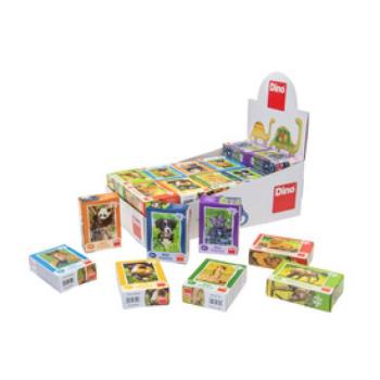 Minipuzzle 54 db - állatok - többféle kép