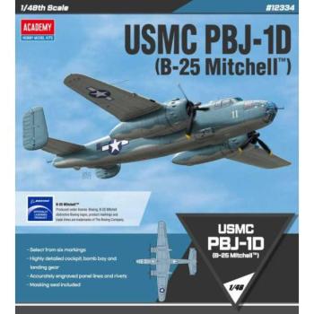 Model készlet repülőgép 12334 - USMC PBJ-1D (B-25 Mitchell) (1:48)