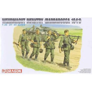 Model Kit figurák 6105 - WEHRMACHT GYALOGSÁG (1:35) kép
