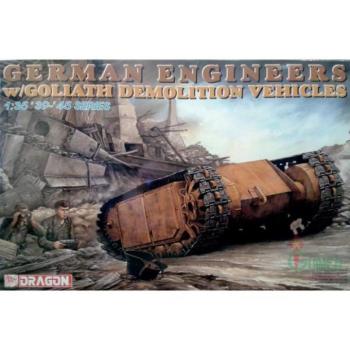 Model Kit katonai 6103 - NÉM.ANG.W/GOLIATH (1:35) kép