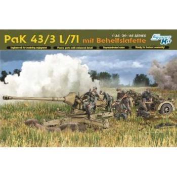 Model Kit katonai 6522 - PaK 43/3 L/71 MIT BEHELFSLAFETTE (1:35) kép
