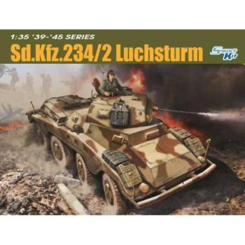 Model Kit katonai 6696 - Sd.Kfz. 234/2 LUCHSTRUM (1:35) kép