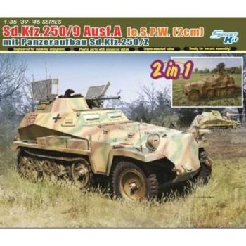 Model Kit katonai 6859 - Sd.Kfz.250/9 le.S.P.W. mit PANZERAUFBAU Sd.Kfz.250/Z (1:35) kép