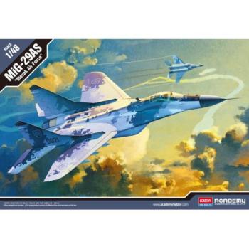 Model Kit repülőgép 12227 - MIG-29AS: LE (1:48) kép