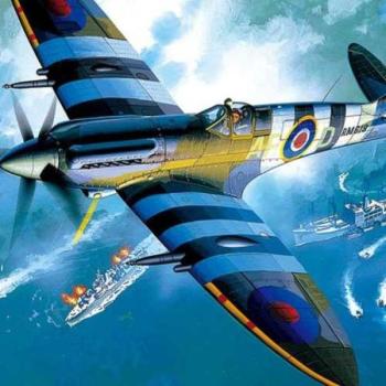 Model Kit repülőgép 12274 - SPITFIRE MK.XIV-C (1:48) kép