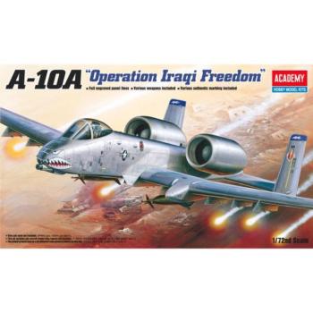Model Kit repülőgép 12402 - A-10A "MŰKÖDÉSI IRAQI SZABADSÁG" (1:72) kép