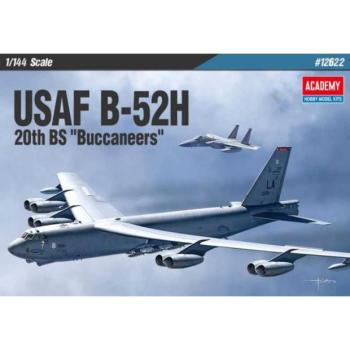 Model Kit repülőgép 12622 - USAF B-52H 20th BS "Buccaneers" (1: 144) kép