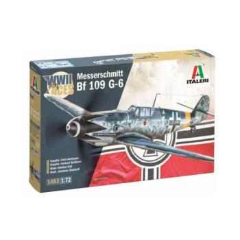 Model Kit repülőgép 1483 - Bf 109 G-2/G-6 Aces (1:72)