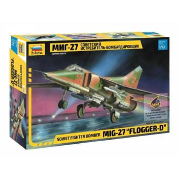 Model Kit repülőgép 7228 - MIG-27 (újra kiadás) (1:72) kép