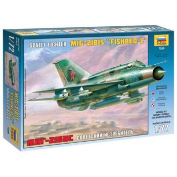 Model Kit repülőgép 7259 - MIG-21 BIS szovjet vadászgép (1:72) kép