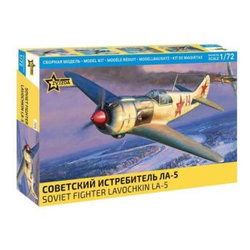 Model Kit repülőgép 7334 - SZOVJET VADÁSZGÉP LAVOCSKIN LA-5 (1:72) kép