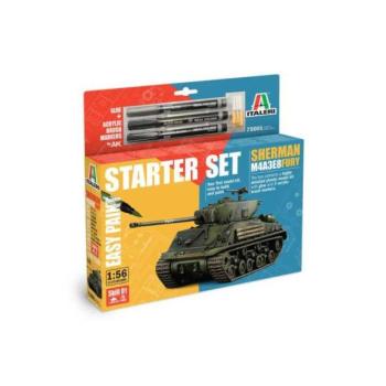 Model Set tank 75001 - M4A3E8 Sherman Fury (1:56) kép