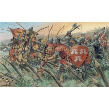 Modellkészlet figurák 6027 - ANGOL Lovagok és íjászok (100 éves háború) (1:72) kép