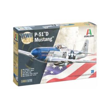 Modellkészlet repülőgép 1484 - P-51D Mustang Ászok (1:72) kép