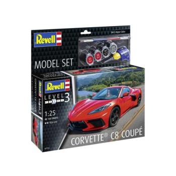ModelSet auto 67714 - Corvette C8 Coupé (1:24) kép