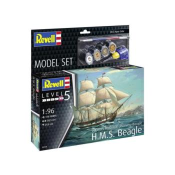 ModelSet hajó 65458 - HMS Beagle (1:96) kép