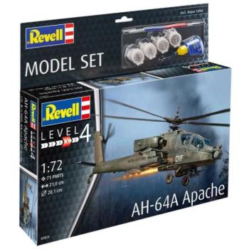 ModelSet helikopter 63824 – AH-64A Apache (1:72) kép