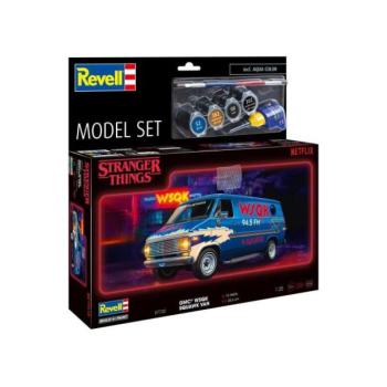 ModelSet STRANGER THINGS auto 67732 - GMC® WSQK Squawk Van (1:25) kép