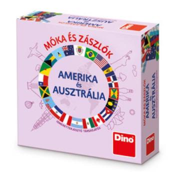 Móka és zászlók - Amerika és Ausztrália társasjáték kép