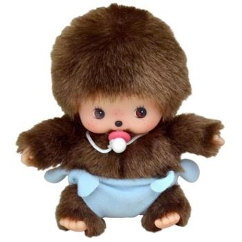 Monchhichi Bebiči fiú 15 cm kép
