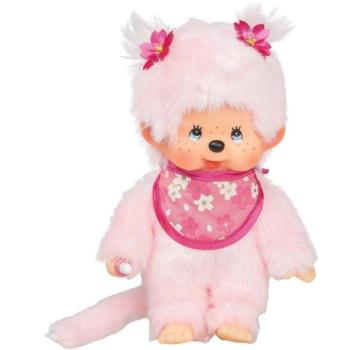 Monchhichi Moncsicsi lány rózsaszín Sakura 20 cm kép