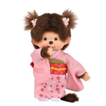 Monchhichi Moncsicsi lány Sakura kimonóban 20 cm