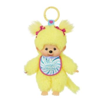 Monchhichi Moncsicsi Lolipop műanyag akasztóval 14cm vegyesen kép