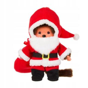 Monchhichi Moncsicsi Mikulás 20cm kép